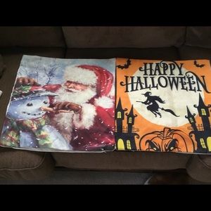 Brand new standard pillow cover holiday